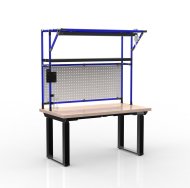 Electric height-adjustable workstation with an extension 24111933 - 3