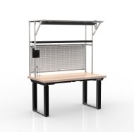 Electric height-adjustable workstation with an extension 24111933 - 4