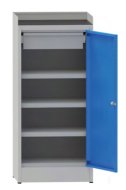 Dismantled workshop cabinet with drawer - 1