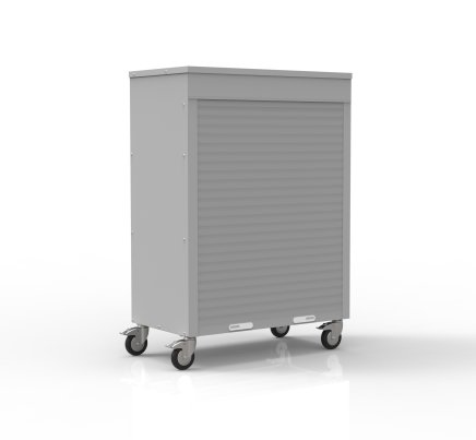 Shelf trolley with roller blind 24110410 - 2