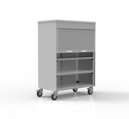 Shelf trolley with roller blind 24110410 - 3