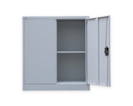 Sheet metal shelf cabinet with inserted door C01B - 3