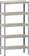 Kovona Screwless rack 150 kg with laminate shelves type N285Z0 galvanized