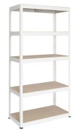 Screwless shelf rack Futur 250 1800x900x450mm white - 1