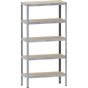 Kovona Screwless rack 150 kg with laminate shelves type N285P0 - 1