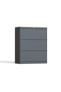 HDK three-drawer filing cabinet for A4 format HDK-N-L03 - 1