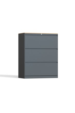 HDK three-drawer filing cabinet for A4 format HDK-N-L03 - 1