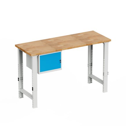 Workshop height-adjustable workbench EN_02_151D - 1