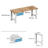 Workshop height-adjustable workbench EN_02_2012 - 4