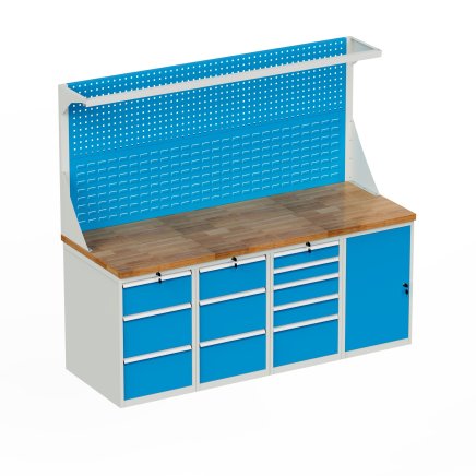 Workshop table with base container HD_20335D_FP - 1