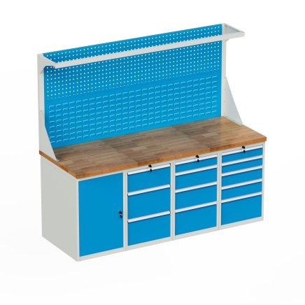 Workshop table with base container HD_20D345_FP - 1