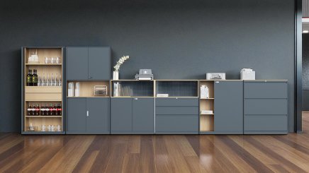 Cabinet with shelves and niche HDC-ZHC - 3
