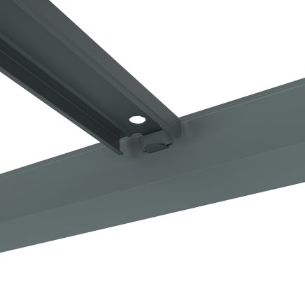 Full metal screwless shelf rack REG_8060183_G - 3