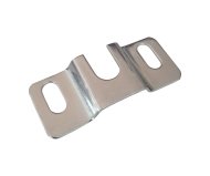 Mounting bracket for conveyor rollers with M12 thread