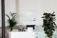 One-piece magnetic board aluminum frame 30x40 cm - 3