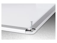 One-piece magnetic board aluminum frame 30x40 cm - 4