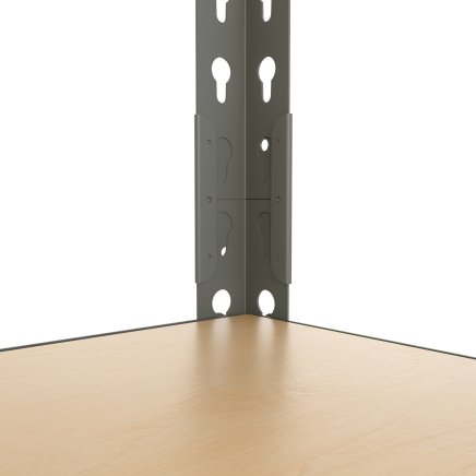 Metal screwless shelf rack REGM_8060183_G - 3