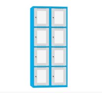Box charging cabinet with glass doors BNS-2