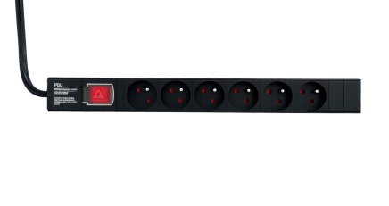 POWER SOCKET electrical strip 6x 230V - 1