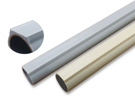 Logiform steel pipe with sliding surface - Grey - 1