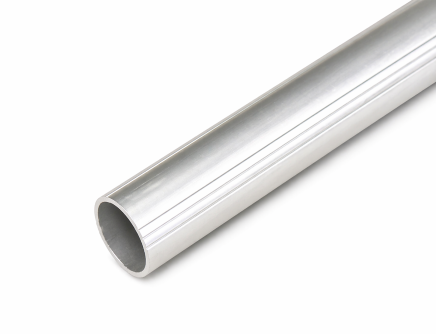 Logiform aluminum tube, wall thickness 1.5 mm - 1