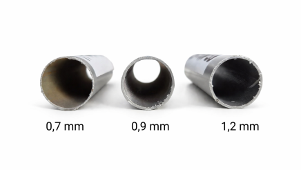 Steel tube ECCO PP-1090MG with wall thickness 0.9 mm – grey - 2