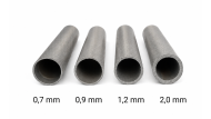 ESD steel tube ECCO PP-1200EG with wall thickness 2,0 mm – color grey - 2