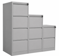 HD three-drawer filing cabinet for A4 format - 2