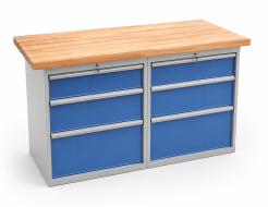 Workshop table with base container RS15_33
