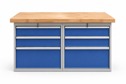 Workshop table with base container RS15_33 - 2
