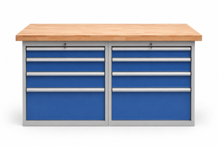 Workshop table with base container RS15_44 - 2