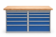 Workshop table with base container RS15_55 - 2