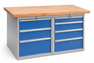 Workshop table with base container RS15_34 - 1