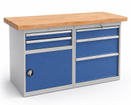 Workshop table with base container RS15_2D3 - 1