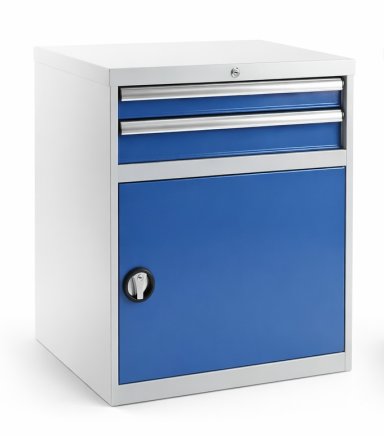 Workshop table with base container RS15_PN2D - 2