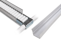 Aluminium Guide Rail for 60 mm Roller Track PA-613B