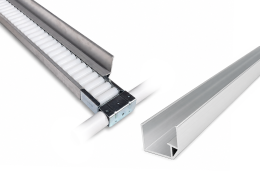 Aluminium Guide Rail for 60 mm Roller Track PA-615B