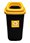 Plastic trash cans