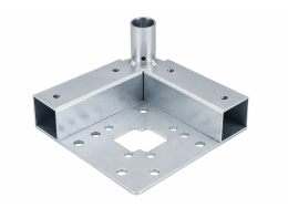 Corner Mounting Bracket for Plate-Mount Casters SJ-1-45×45_SV