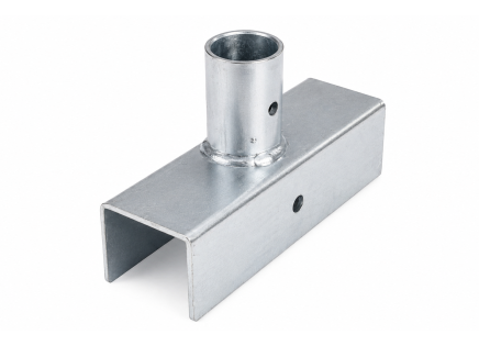 Adapter for Round Tube Profile SJ-010-45×45_SV - 1
