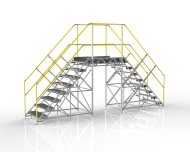 Safety crossover steps – custom-made - 1