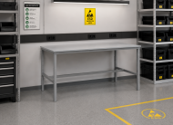 Antistatic Height-Adjustable Table Enprag SPESD, 1500 × 700 mm - 2