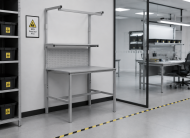 Antistatic Height-Adjustable Table Enprag SPEXESD187, 1800 × 700 mm - 2