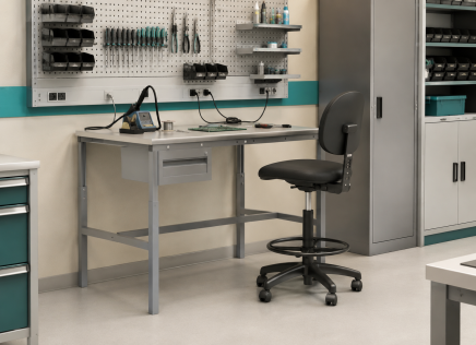 Height-Adjustable Table Enprag SP, 1500 × 700 mm - 2