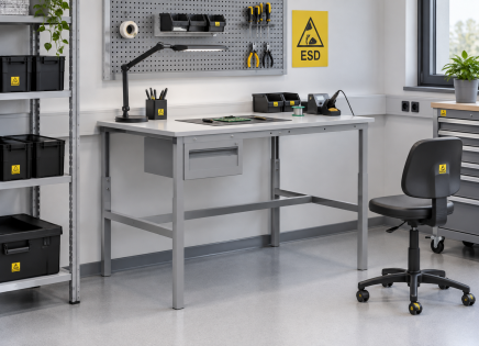 Antistatic Table Enprag SPESD, 700 mm Deep (4 Models) - 2