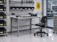 Antistatic Height-Adjustable Table Enprag SPESD, 1200 × 900 mm - 2