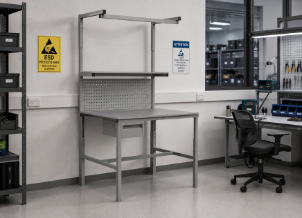 Antistatic Table Enprag SPEXESD127, 700 mm Deep (4 Models) - 2
