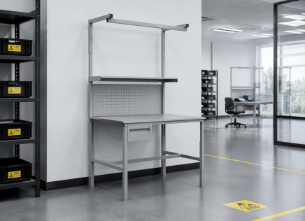 Antistatic Height-Adjustable Table Enprag SPEXESD, 1500 × 900 mm - 2