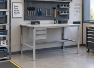 Height-Adjustable Table Enprag SP, 700 mm Deep (4 Models) - 2