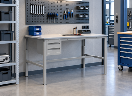 Height-Adjustable Table Enprag SP, 900 mm Deep (4 Models) - 2